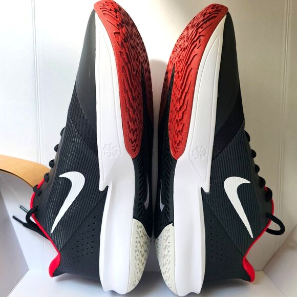 Nike Precision 7 Basketball Shoes Black Red Men\'s 10 Women\'s 11.5 NWT main image 9